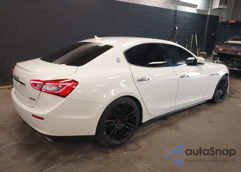 2015 Maserati Ghibli S Q4 from USA, damaged, VIN ZAM57RTA4F1134745